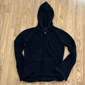 BCBG MaxAzria Sweater knit with hood NWOT Size Large L